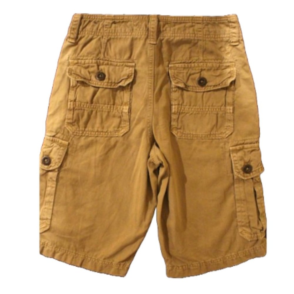 American Eagle Outfitters Men's Classic Khaki Cargo Shorts, Size 26 - Picture 3 of 5